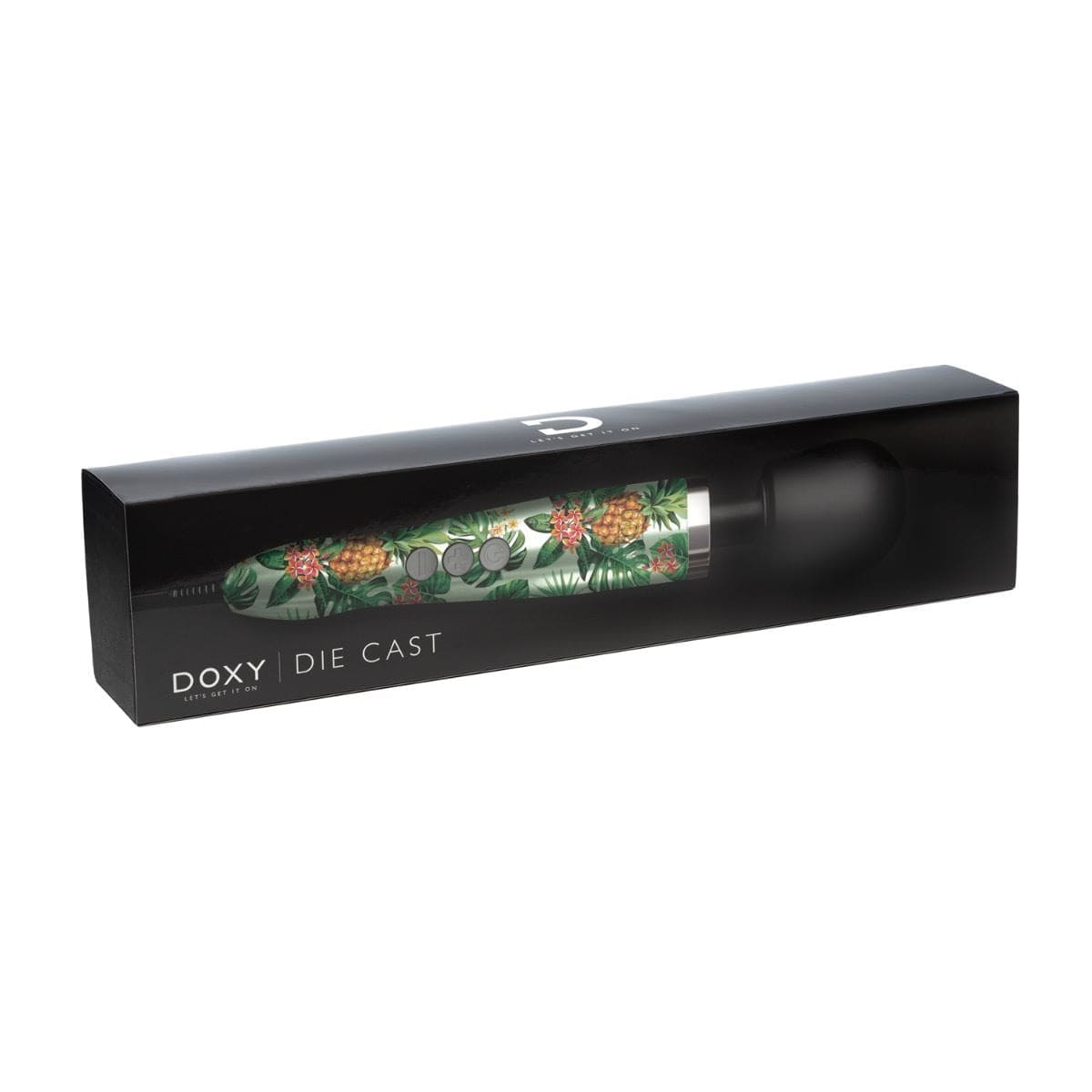 DOXY Wand Vibrators Doxy Die Cast - Pineapple Hydrographic | Premium Die Cast Wand Vibrator Silicone