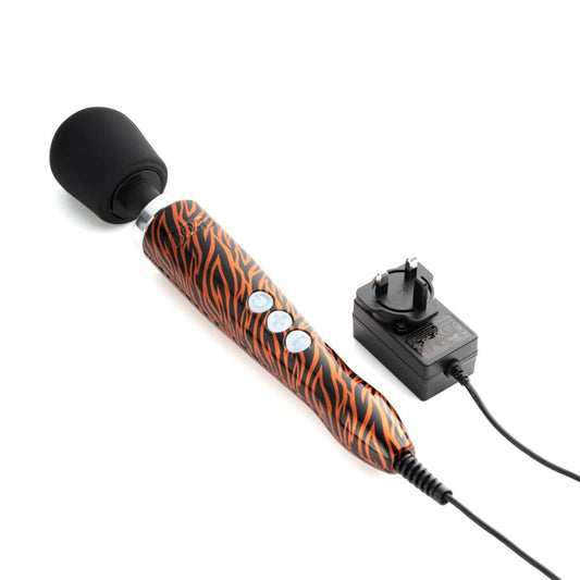 DOXY Wand Vibrators Doxy Die Cast - Tiger Hydrographic | Premium Die Cast Wand Vibrator Silicone