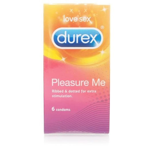Durex Condoms Durex Pleasure Me 6's | Ribbed & Dotted Condoms for Extra Stimulation Couples