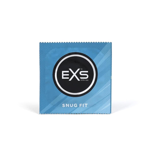 EXS Condoms 48 EXS Snug Fit Condoms - Lubricated, Latex, Protection Adult
