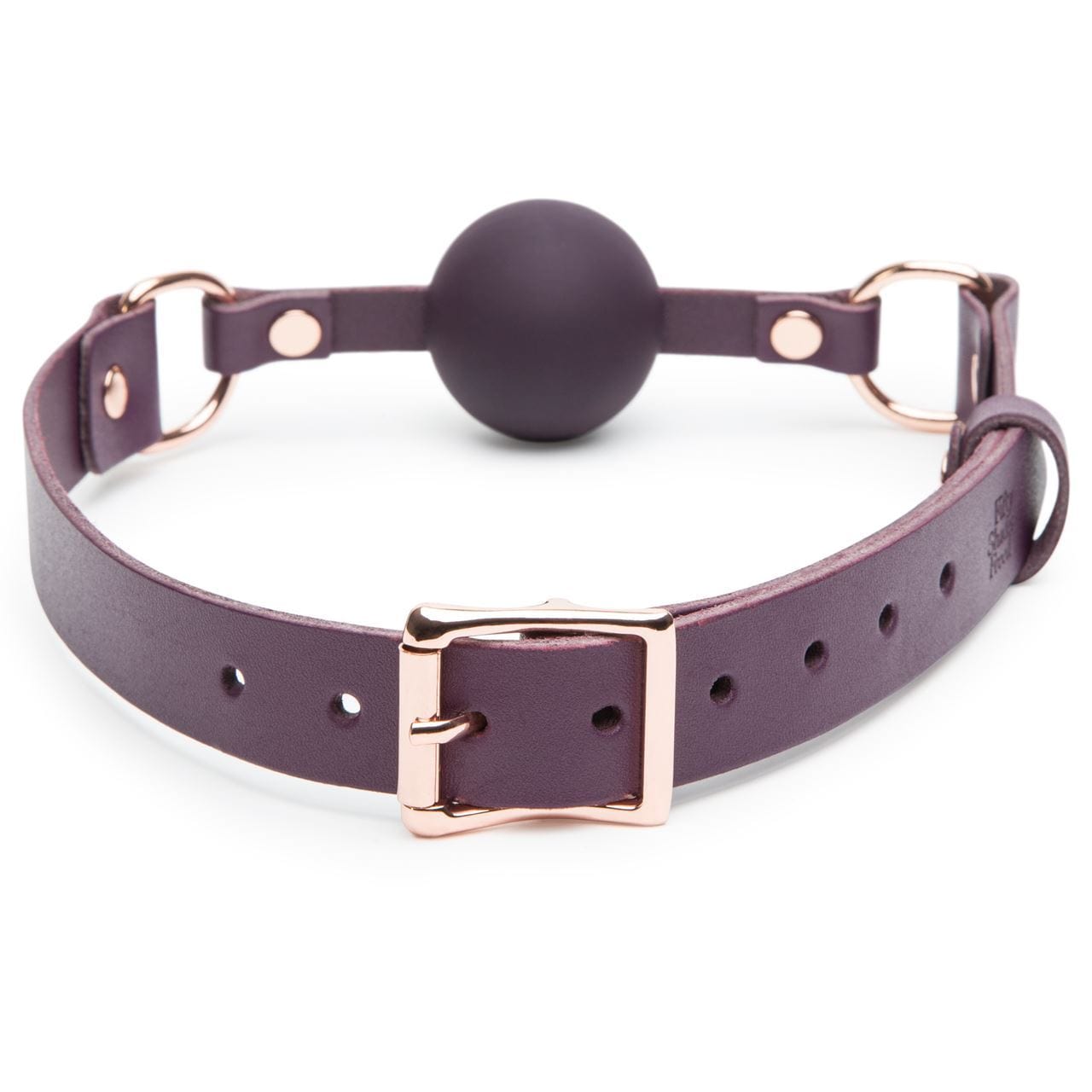 Fifty Shades Freed Cherished Collection Leather Ball Gag - Spanksy