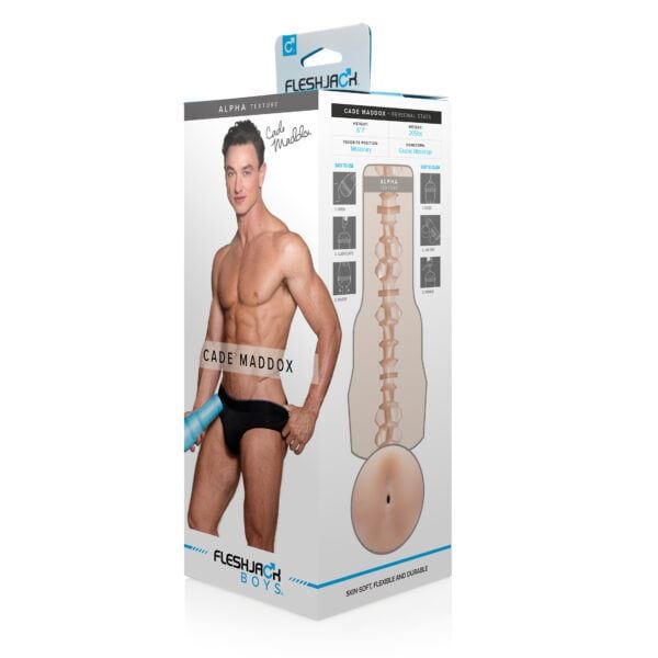 Fleshlight Male Masturbators Fleshjack Boys Cade Maddox Alpha Masturbator Sleeve Discreet