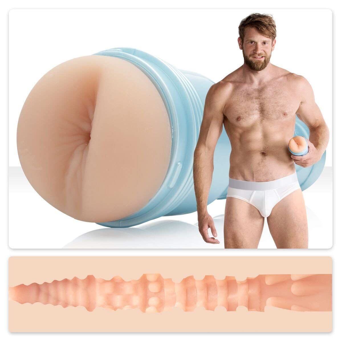 Fleshlight Male Masturbators Fleshjack Boys Colby Keller Butt - Realistic Masturbator Sleeve Discreet
