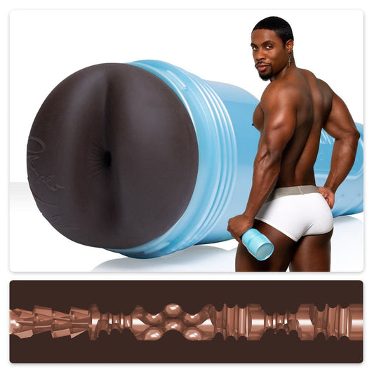Fleshlight Male Masturbators Fleshjack Boys DeAngelo Jackson 10/10 Signature Butt Stroker Discreet