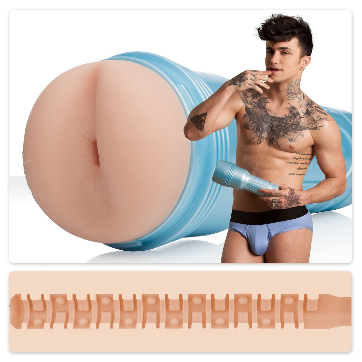 Fleshlight Male Masturbators Fleshjack Boys Jake Bass Dream Masturbator Sleeve Discreet