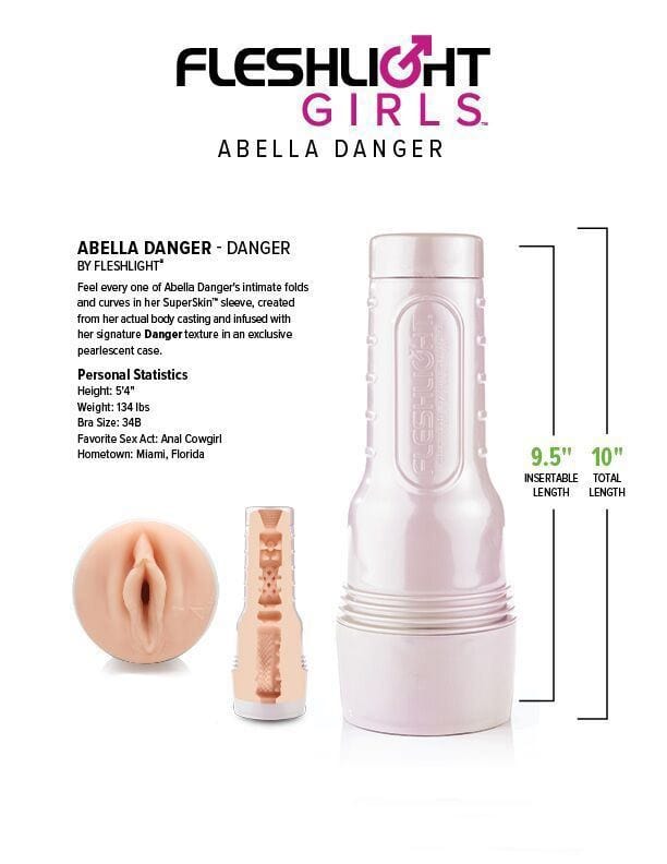 Fleshlight Male Masturbators Fleshlight Girls Abella Danger Danger Realistic Masturbator Discreet