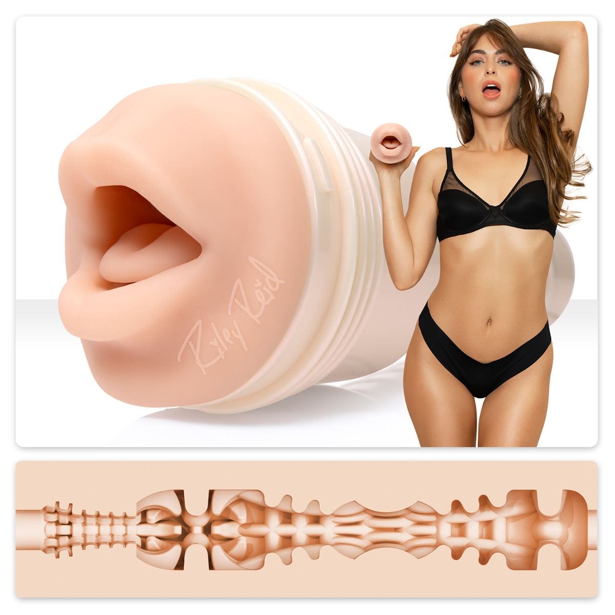 Fleshlight Male Masturbators Fleshlight Girls Riley Reid Insomnia Realistic Masturbator Discreet