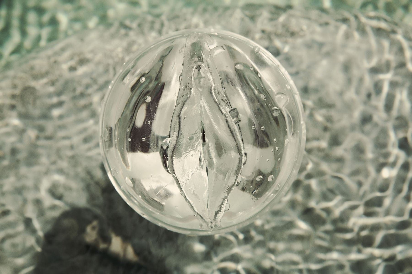 Fleshlight Male Masturbators Fleshlight Ice Lady Crystal Transparent Masturbator
