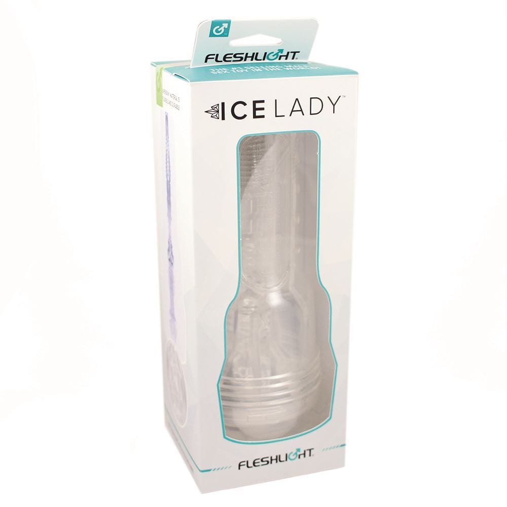 Fleshlight Male Masturbators Fleshlight Ice Lady Crystal Transparent Masturbator