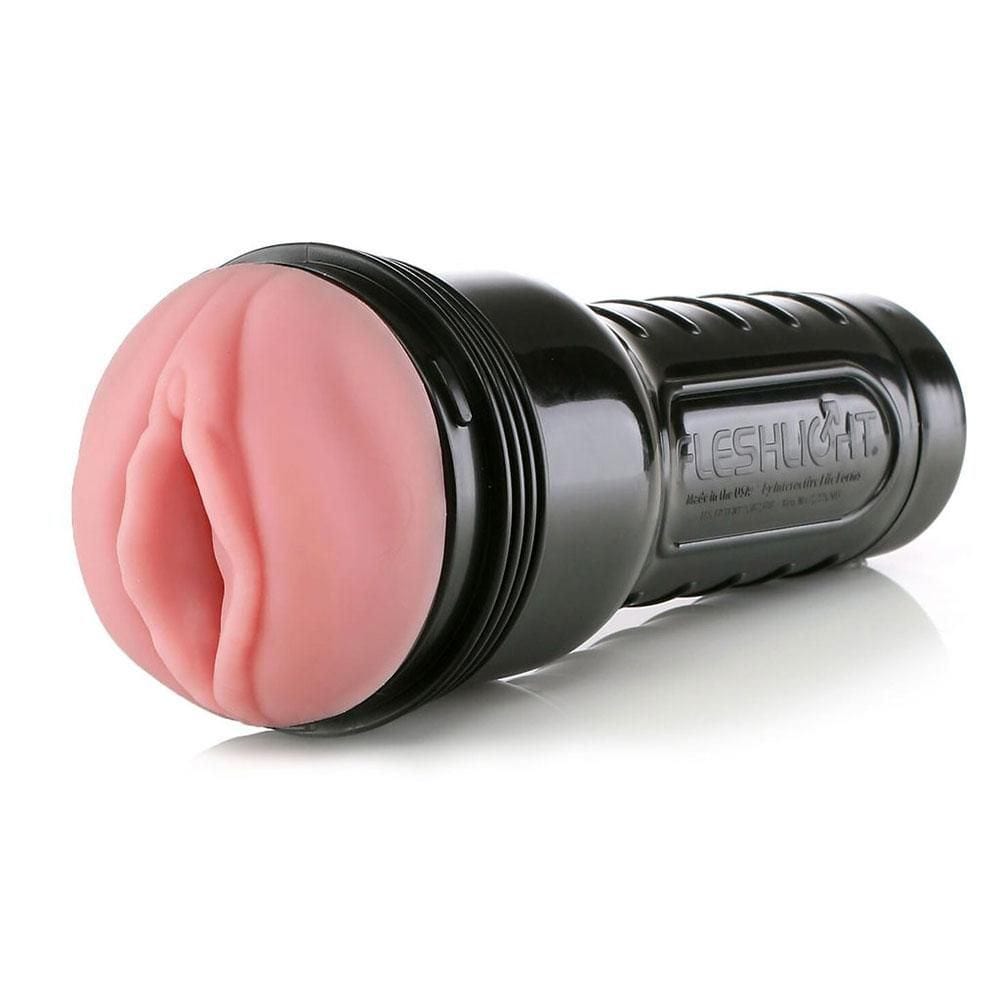 Fleshlight Male Masturbators Fleshlight Pink Lady Heavenly Swirling Texture Masturbator Discreet Adjustable