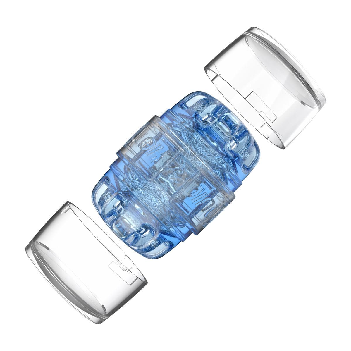 Fleshlight Male Masturbators Fleshlight Quickshot Turbo Blue Ice Compact Masturbator