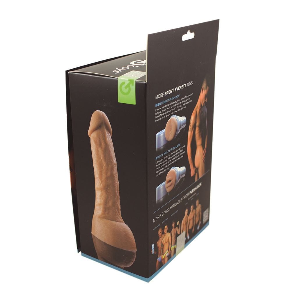 Fleshlight Realistic Dildos Fleshjack Boys Brent Everett Realistic Silicone 8 Inch Dildo