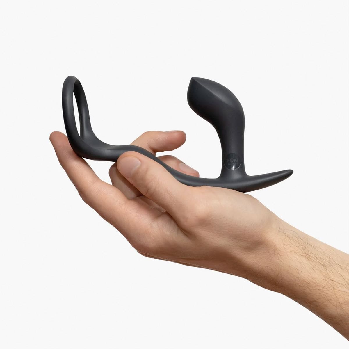 Fun Factory Butt Plugs Fun Factory Bootie Ring: Slate Silicone Couples Anal Device for Dual Stimulation