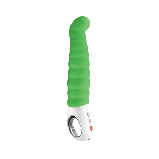 Fun Factory G Spot Vibrator Fun Factory Patchy Paul G-Spot Vibrator - Green Silicone G-Spot