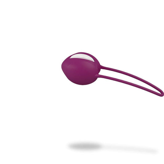 Fun Factory Kegel Balls Fun Factory Smartball Uno Kegel Ball - White/Grape Silicone