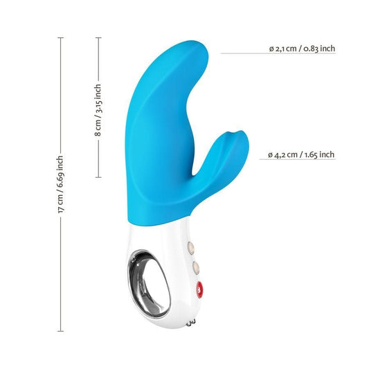Fun Factory Rabbit Vibrators Fun Factory Miss BI Rabbit Vibrator - Rabbit Vibrator G-Spot Clitoral