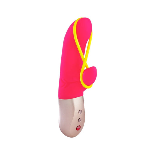 Fun Factory Realistic Vibrators Fun Factory Amorino Waterproof G-Spot Vibrator: Dual Vibrator with Removable Stimulating Band