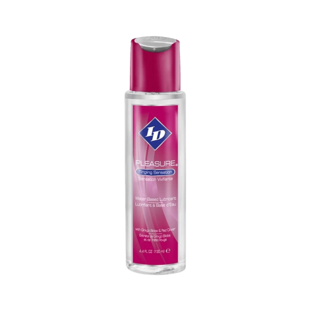 ID Lubricants Lubricant ID Pleasure Water Based Lubricant For Sexual Stimulation With Tingling 4.4 floz