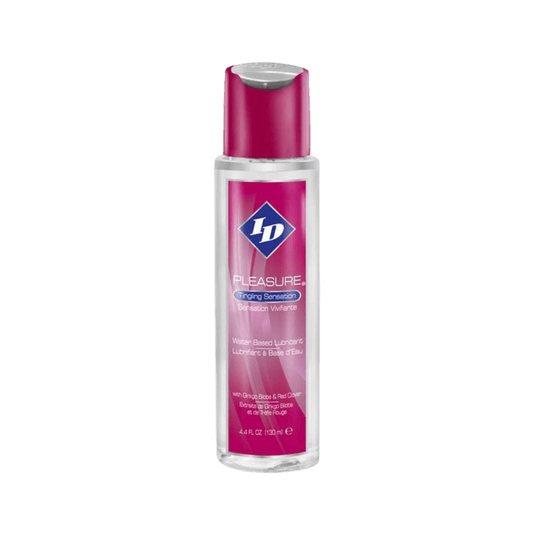 ID Pleasure Water Based Lubricant For Sexual Stimulation With Tingling 4.4 floz - Spanksy