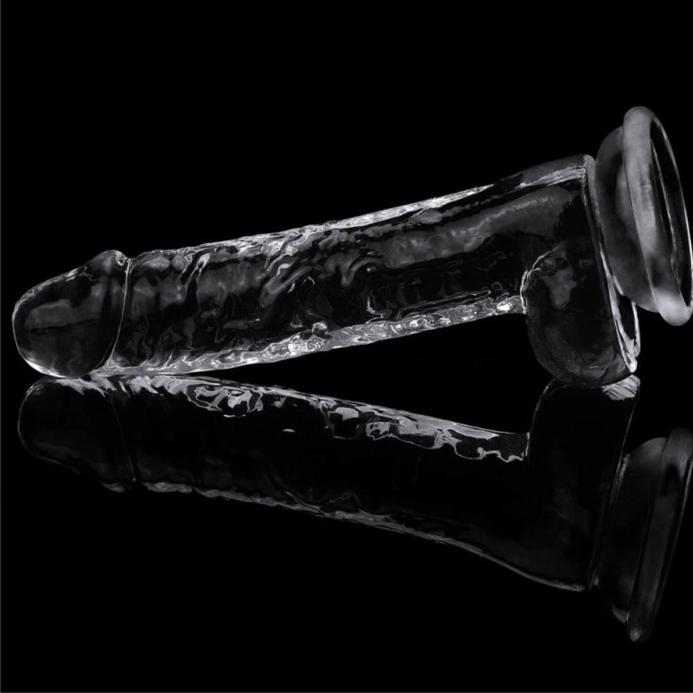 Lovetoy 7.5'' Flawless Clear Dildo - Spanksy