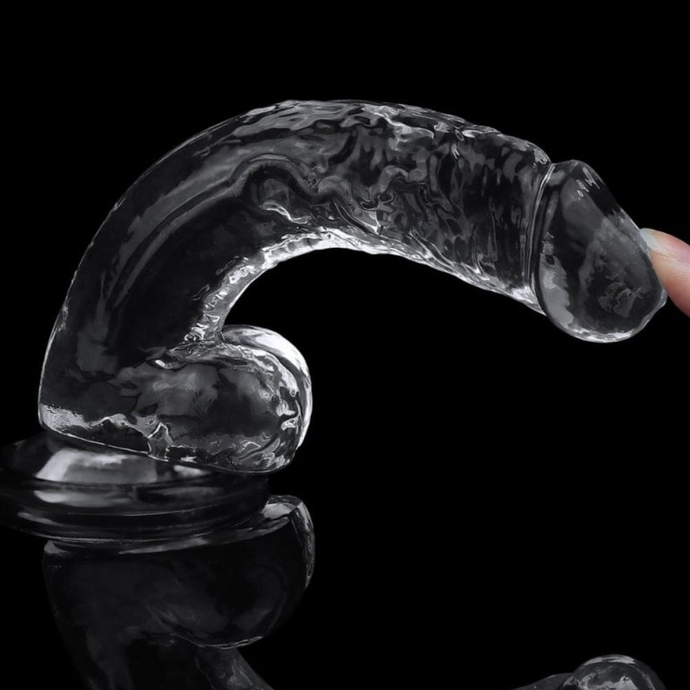 Lovetoy 7.5'' Flawless Clear Dildo - Spanksy