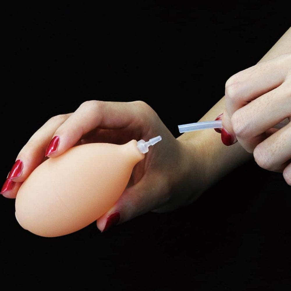 Lovetoy 8 Inch Realistic Ejaculating Squirting Dildo Soft Feel - Spanksy