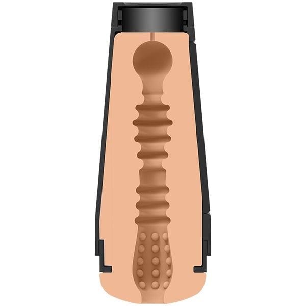 Main Squeeze Male Masturbators Main Squeeze Sophie Dee Vanilla - Textured Sleeve, Realistic Feel, Reusable