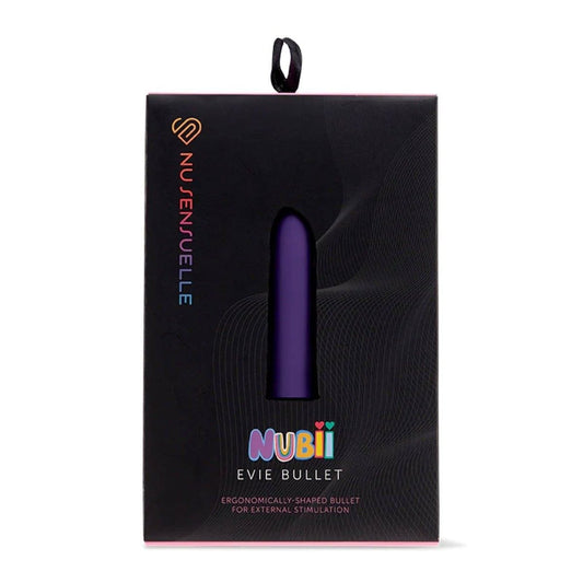 Nu Sensuelle Bullets Nu Sensuelle Evie Nubii Bullet Vibrator Purple - Vibrator, Vibrating Adult Toy