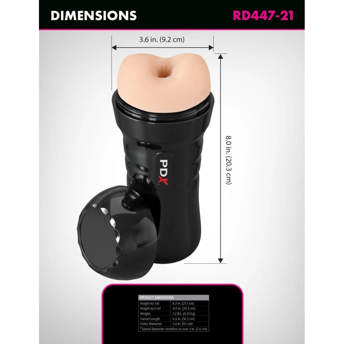 PDX Extreme Male Masturbators PDX Extreme Wet Bussies Super Bangin Butthole Stroker Light - Masturbator