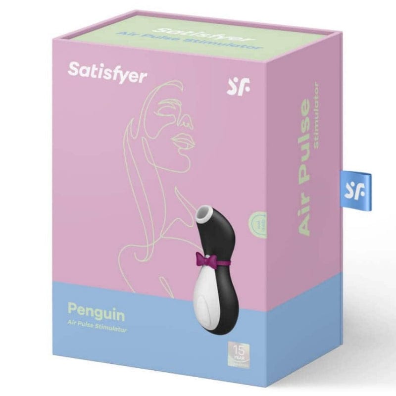 Satisfyer Penguin Clitoral Suction Vibrator Massager Clit Stimulator - Spanksy