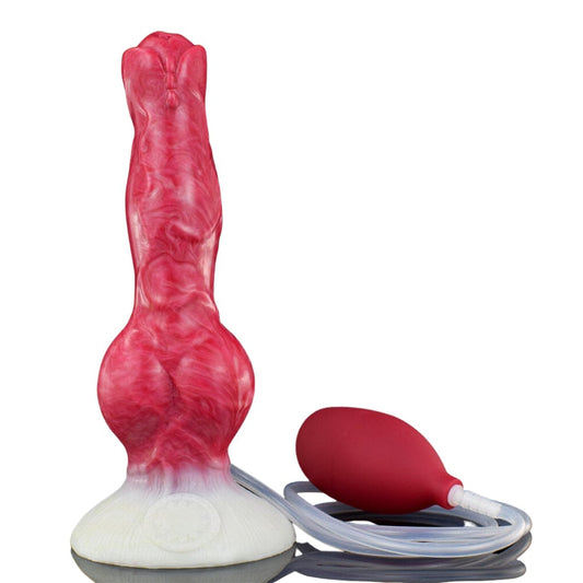 Squirting Ejaculating Dildo Alien Sex Toy Fantasy Premium Silicone 7.5 Inches - Spanksy