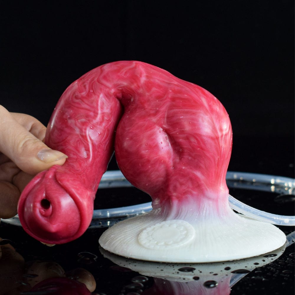 Squirting Ejaculating Dildo Alien Sex Toy Fantasy Premium Silicone 7.5 Inches - Spanksy