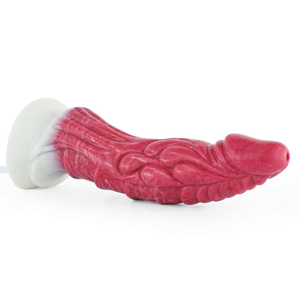 Squirting Ejaculating Dildo Dragon Sex Toy Fantasy Premium Silicone 9 Inches - Spanksy