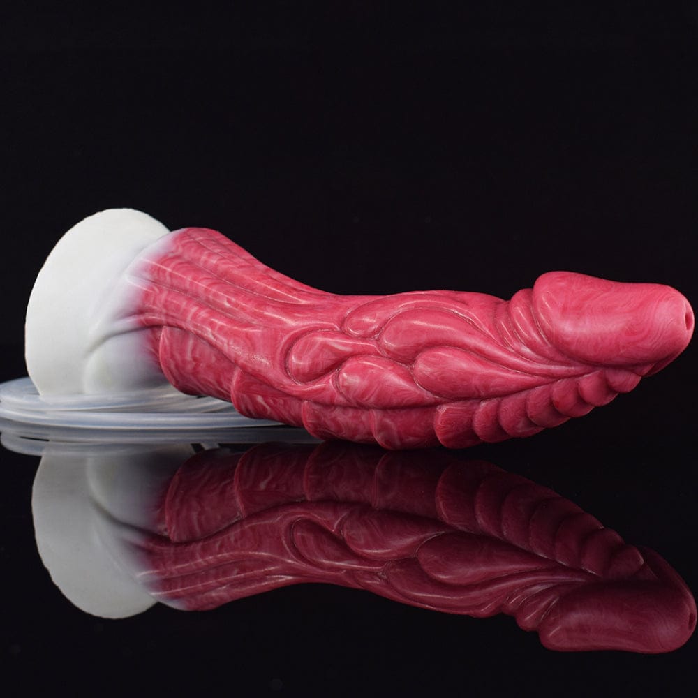 Squirting Ejaculating Dildo Dragon Sex Toy Fantasy Premium Silicone 9 Inches - Spanksy