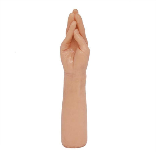 Huge 14" Fisting Dildo in Flesh - Spanksy