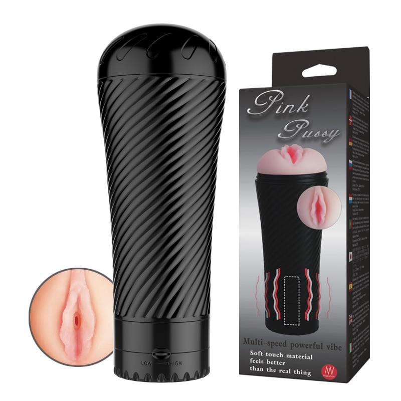 Multi Speed Vibrating Male Masturbator with Superskin - Spanksy Multi Speed Vibrating Male Masturbator with Superskin - Spanksy