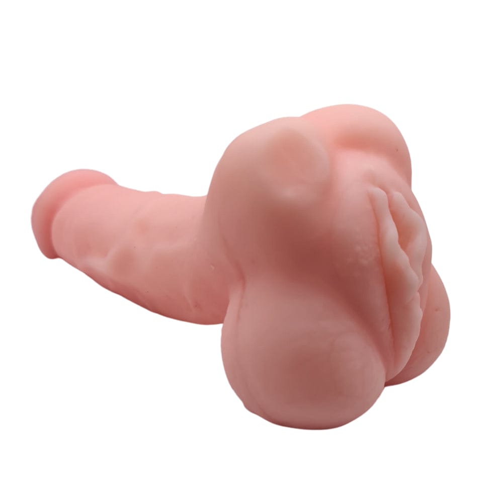 Pocket Pussy Masturbator Dildo Adult Male Realistic Vagina 7.8 Inches - Spanksy