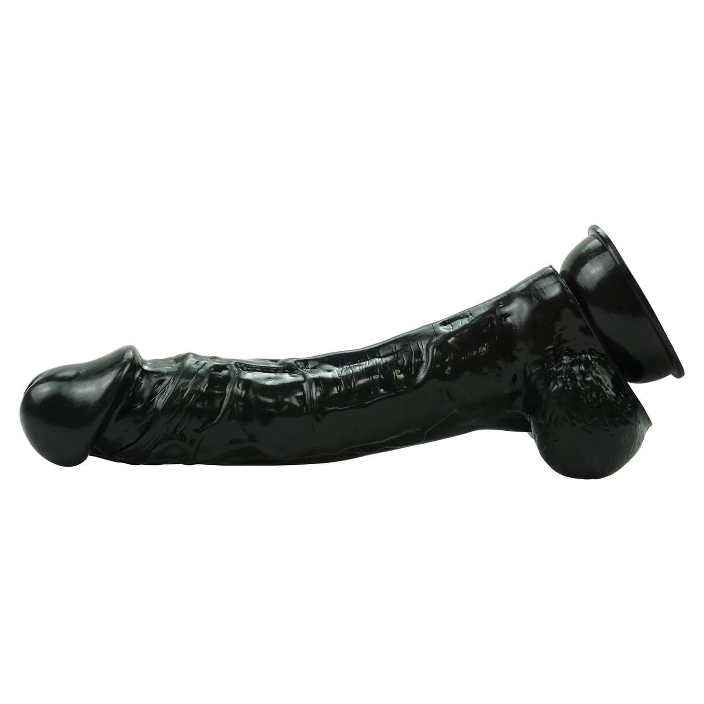 Spanksy Realistic Dildos Spanksy 9" Suction Base Dildo Black