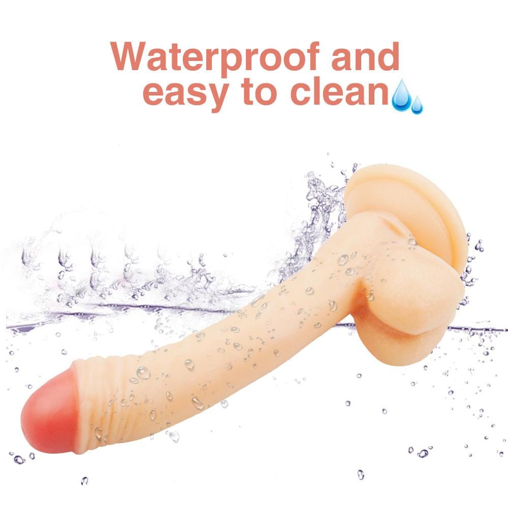 Spanksy Realistic Dildos Spanksy Uncut 7.5" Suction Base Dildo Flesh