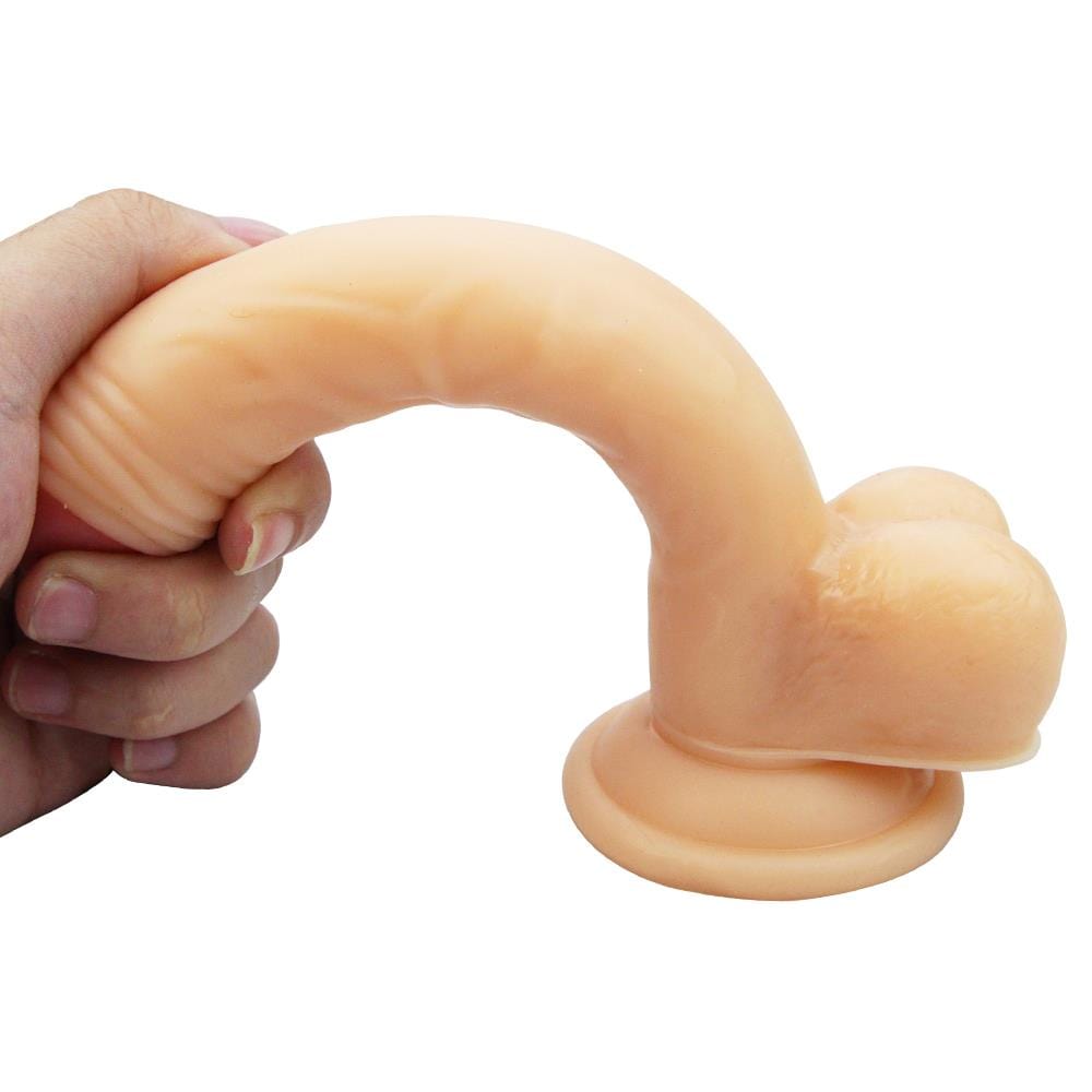 Spanksy Realistic Dildos Spanksy Uncut 7.5" Suction Base Dildo Flesh