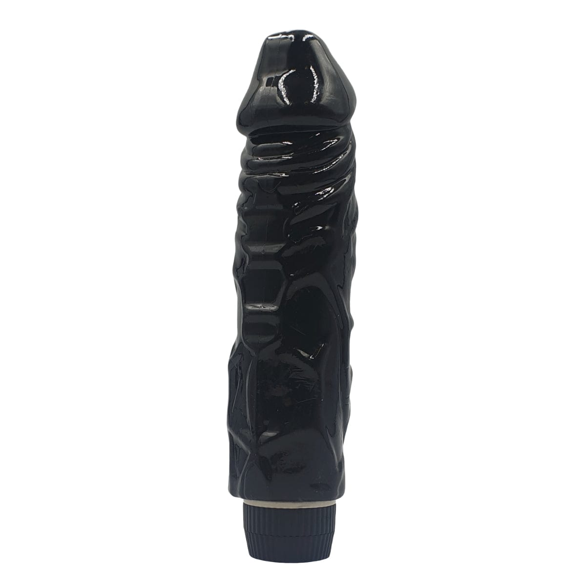Spanksy Realistic Vibrators Spanksy 8.5" Ultra Thick Multi Speed Vibrator Black