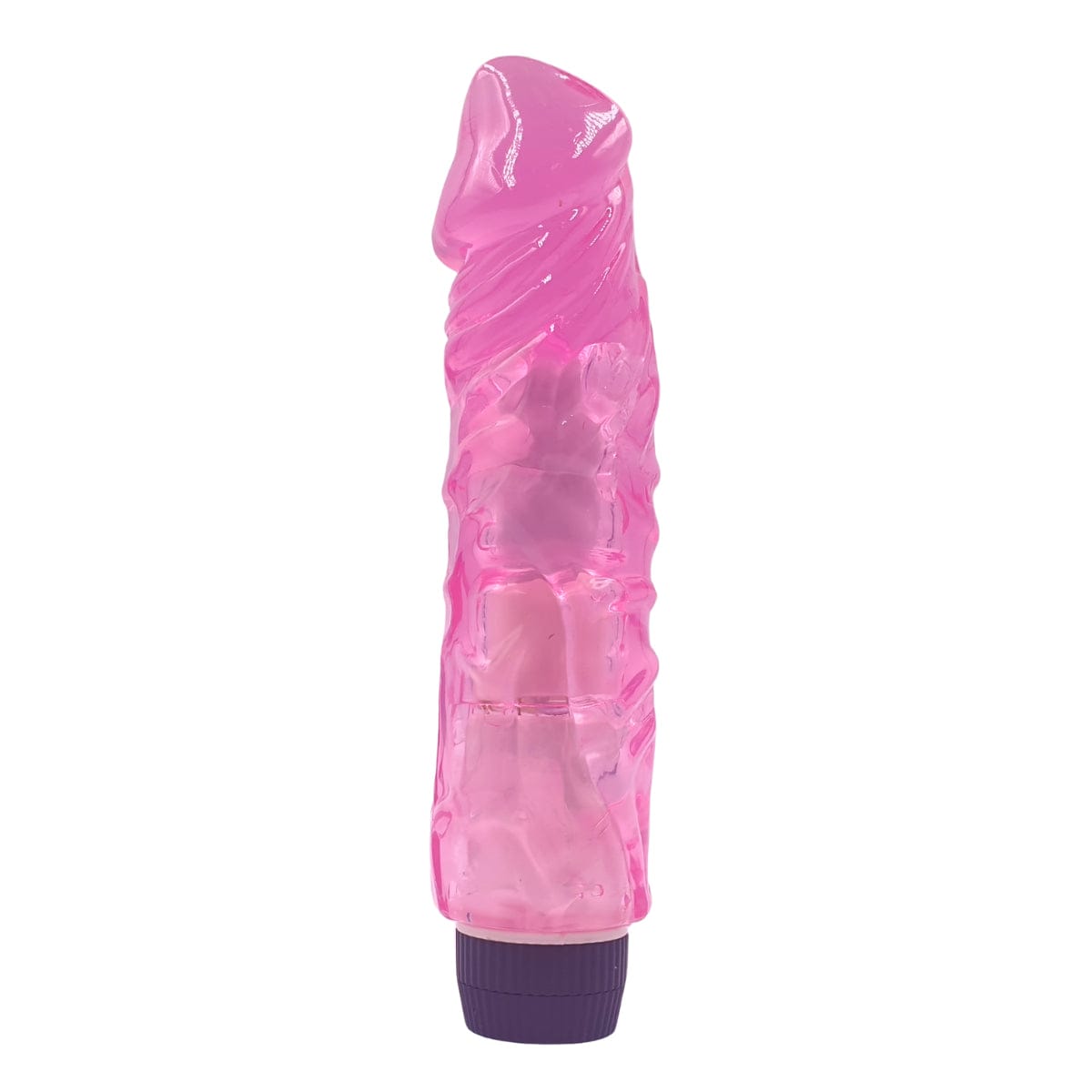 Spanksy Realistic Vibrators Spanksy 8.5" Ultra Thick Multi Speed Vibrator Pink
