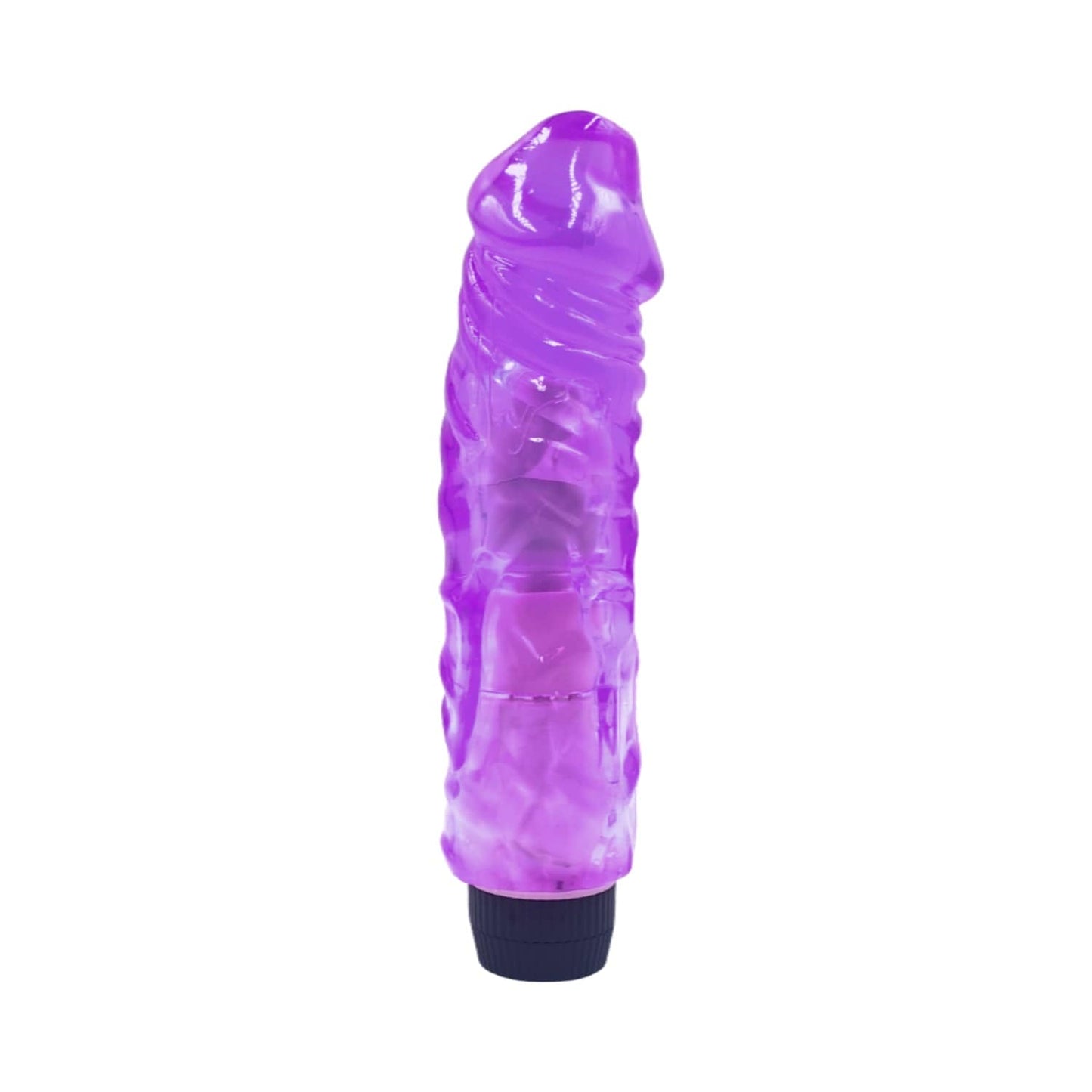 Spanksy Realistic Vibrators Spanksy 8.5" Ultra Thick Multi Speed Vibrator Purple