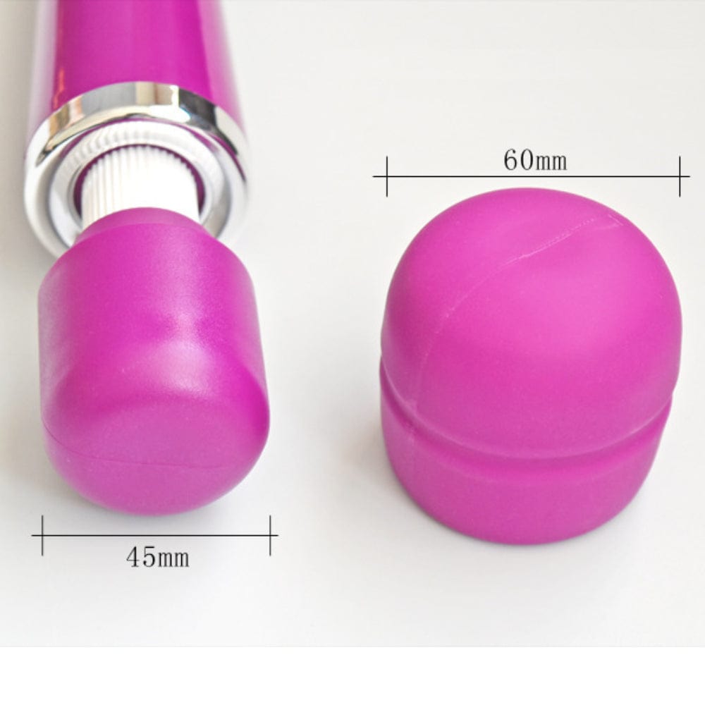 Spanksy Wand Vibrators Spanksy Wand Vibrator Massager 10 Speed Purple UK Mains Plug