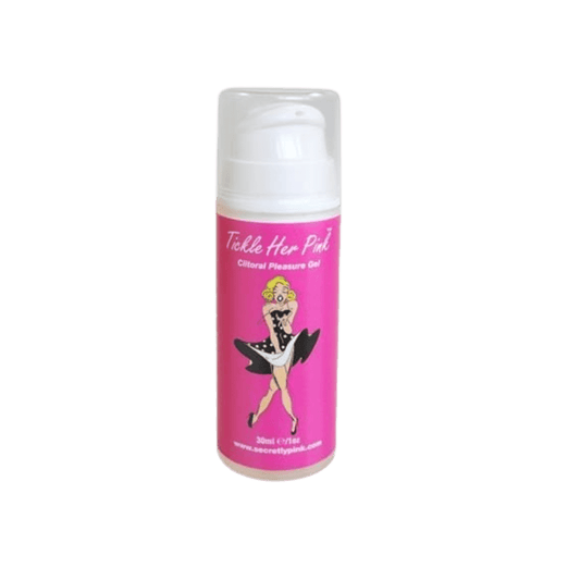 Tickle Her Pink Single Clitoral Stimulating Gel 30ml/1oz - Spanksy