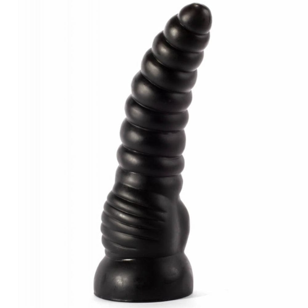 Fantasy Big Black Anal Butt Plug Thick Tentacle Dildo Anal 10.9 Inch - Spanksy