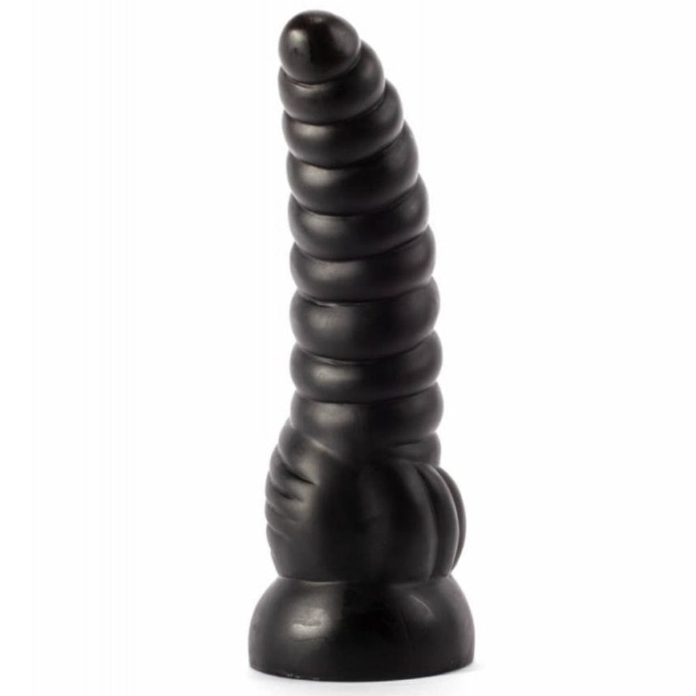 Fantasy Big Black Anal Butt Plug Thick Tentacle Dildo Anal 10.9 Inch - Spanksy