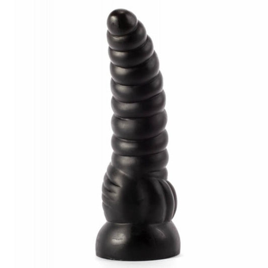 Fantasy Big Black Anal Butt Plug Thick Tentacle Dildo Anal 10.9 Inch - Spanksy