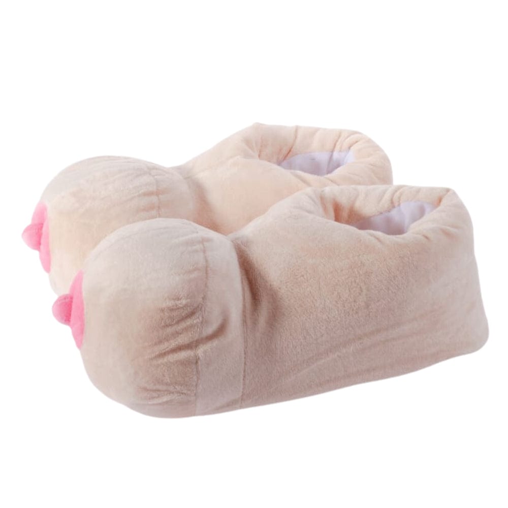 Boobs Slippers Adult Novelty UK Size 7-9 - Spanksy