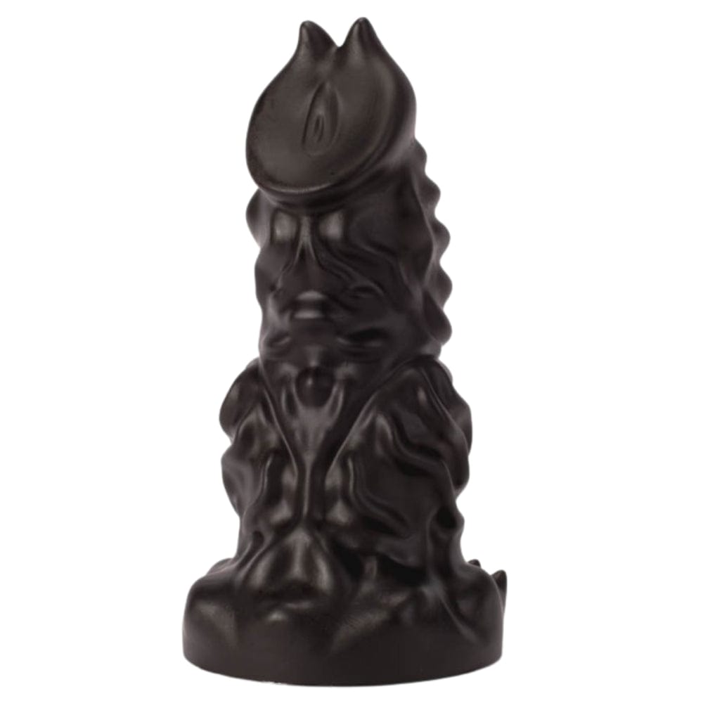 Big Black Thick Monster Dildo Anal Sex Toy Girthy Size Silicone 9 Inches - Spanksy